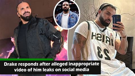 drake leak|Drake responds after alleged inappropriate video of him leaks ...